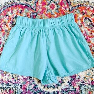 Wild Fable Light Blue High Waist Shorts